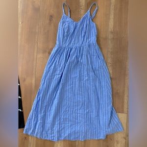 Blue sundress